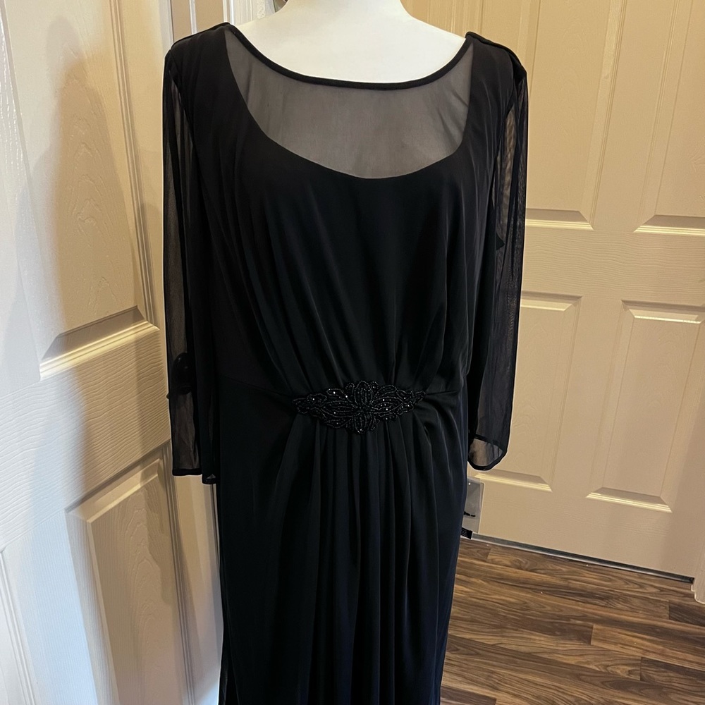ALEX Black long sleeve Dress.  NWTs